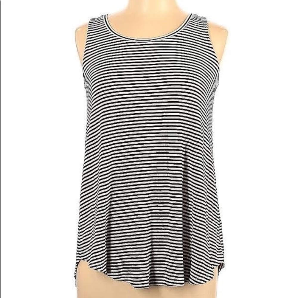 Old navy black striped tank
